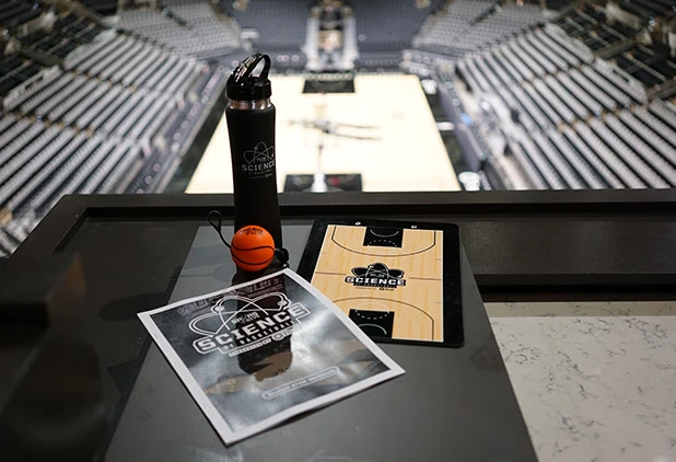 Basketball area at Science Of Sport